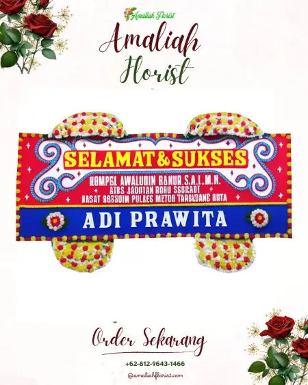 Papan Bunga Ucapan Selamat Gunung Kidul